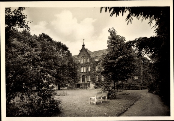 Postcard Wettringen in Münsterland, St. Josefshaus, school and youth home