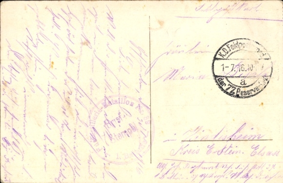 Postcard Vilnius Wilno Vilnius Lithuania, railway station