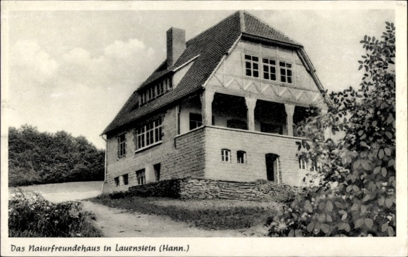 Postcard Lauenstein Salzhemmendorf, Nature Friends House