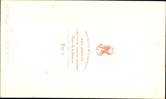 Carte de Visite Maria de Medici, Queen of France