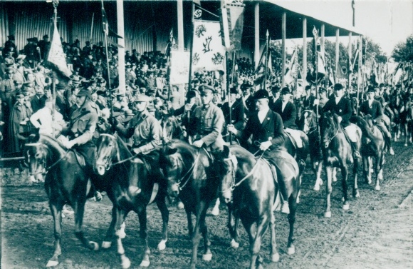 Collection image image documents of our time No. 132, honor d. German Romreiter, cavalry officers, 1933