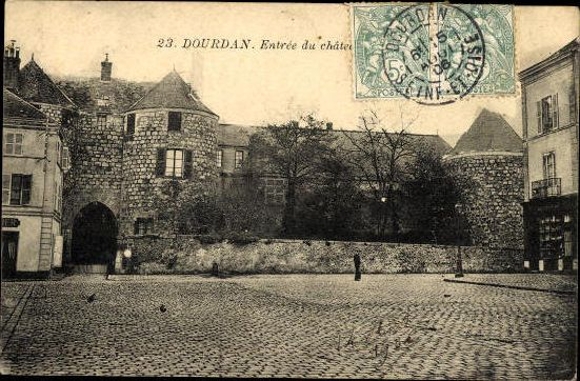 Set von 20 AK Dourdan, diverse Ansichten