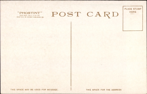 Briefkaart Baltimore Maryland de VS, Emerson Building