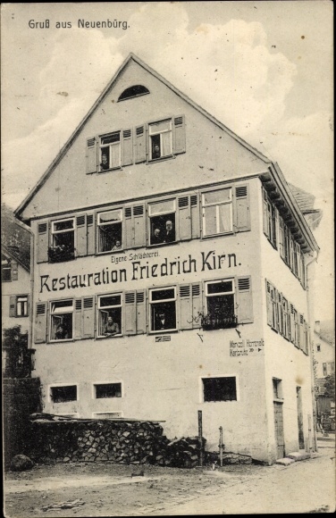 PC Neuenbürg an der Enz Black Forest, restoration Friedrich Kirn