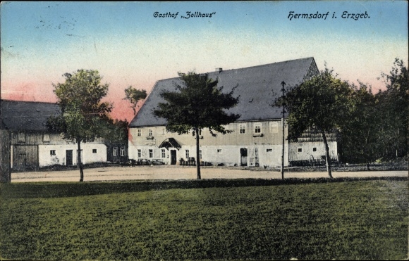 PC Hermsdorf in the Eastern Ore Mountains, Gasthof Zollhaus, owner Clemens Geissler