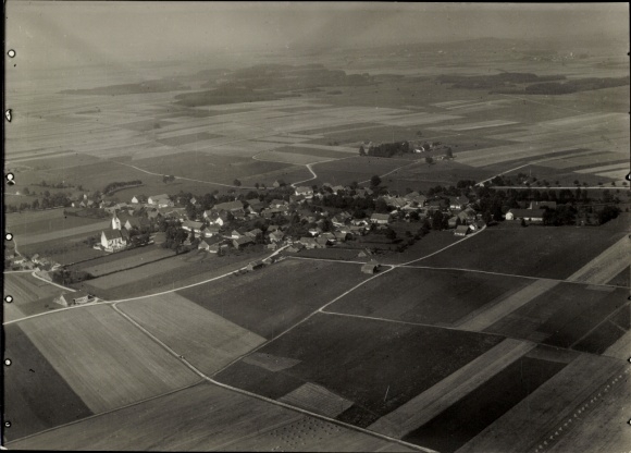 Foto Jengen in Schwaben Allgäu, Fliegeraufnahme