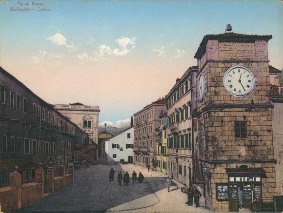 Gigant KP Kotor Cattaro Czarnogóra, miejsce z bronią