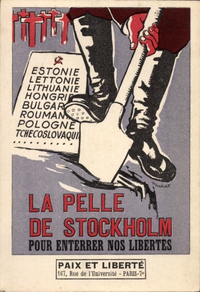 Ak La Pelle de Stockholm, Counter l'armement nucléaire, Anti-Sovjet-Unie, Anti-kernwapens