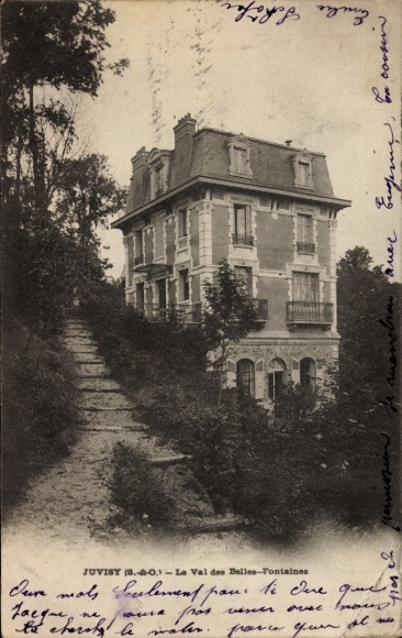 Ak Juvisy sur Orge Essonne, Val des Belles Fontaines