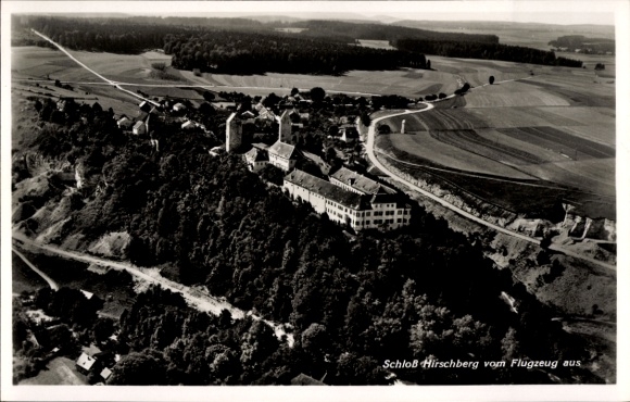 Ak Hirschberg Beilngries im Altmühltal Bayern, Schloss Hirschberg
