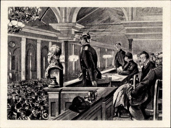 Collective picture history of the German workers&#39; movement part II picture 36, resolution of the assembly