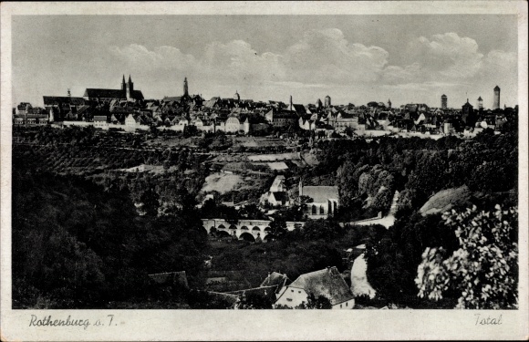 Rothenburg ob der Tauber, long shot
