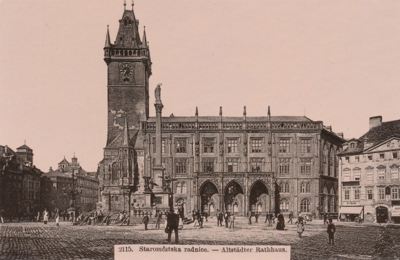 Photo Praha Prague Czech Republic, Old Town Hall