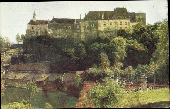 Postcard Raabs an der Thaya in Lower Austria, Burg