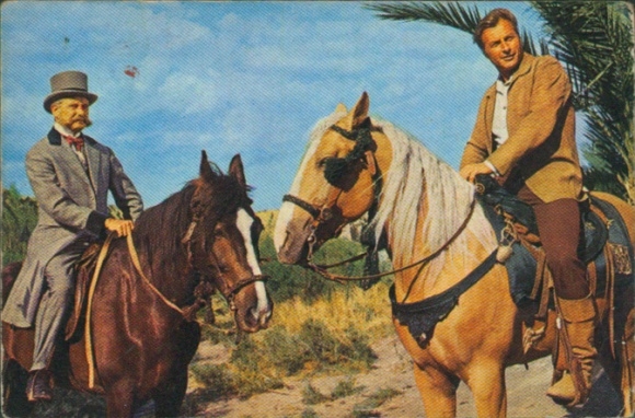 Collector's card Karl May, film scene, Through wild Kurdistan, No. 415