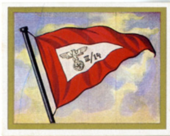 Collection picture III. Reich flags and standards No. 56, Book 1, command flag of the SA Sturmbannes
