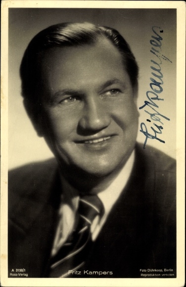 Postcard actor Fritz Kampers, Ross 3150/1