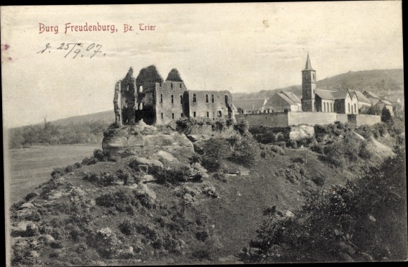 PC Freudenburg in the Trier district, Freudenburg Castle, ruins