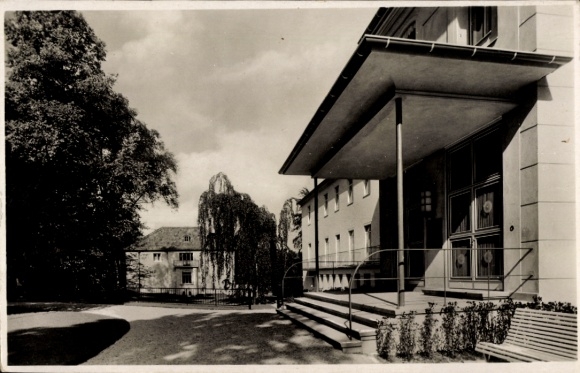 Ak Berlin Zehlendorf Wannsee, Das Haus am See