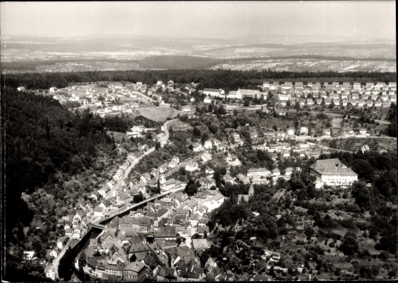 Photo Neuenbürg an der Enz Black Forest, aerial photograph
