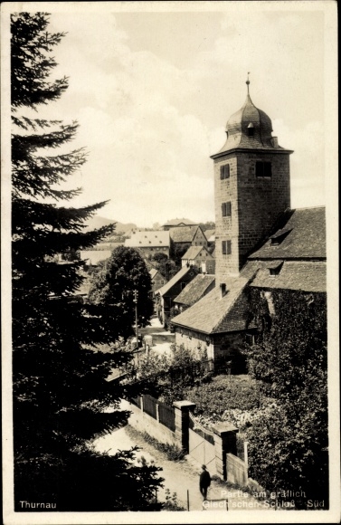 Postcard Thurnau in Franconian Switzerland Bavaria, Castle, Giech