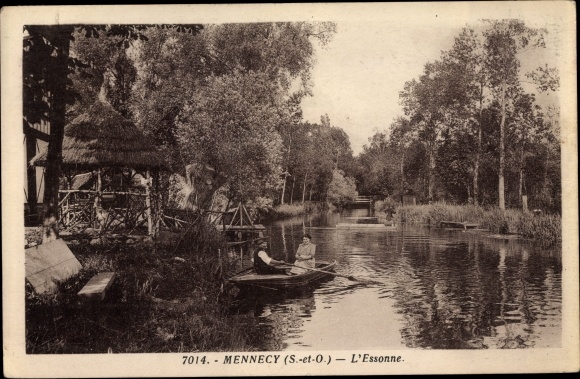 Ak Mennecy Essonne, L&#39;Essonne