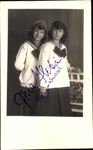 Ak Schauspielerin Mia Ilebi, Portrait, Autogramm