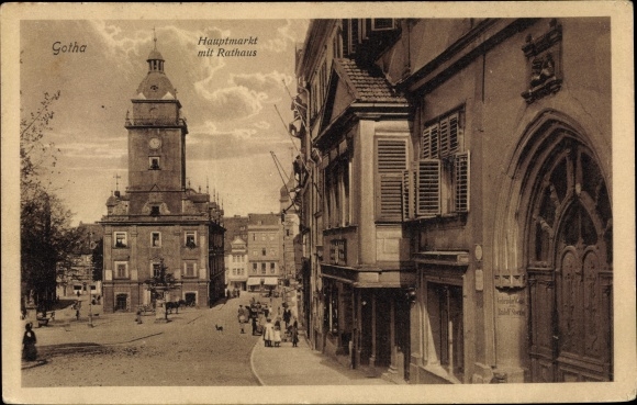 KP Gotha w Turyngii, ładny szczegółowy widok