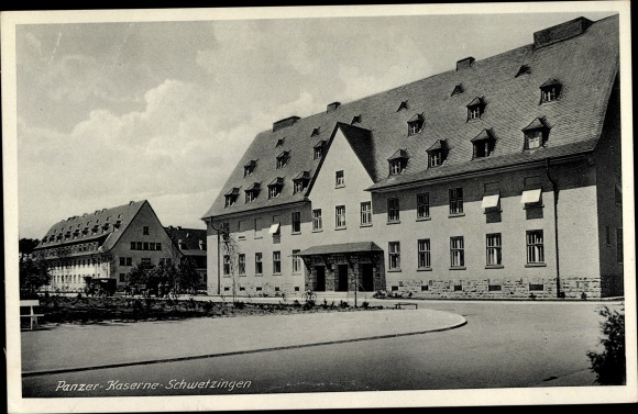 PC Schwetzingen in Baden, tank barracks
