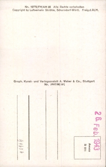 Postcard Greußenheim in Lower Franconia, aerial photograph