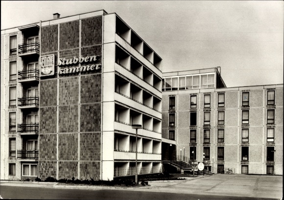 Postcard Ostseebad Binz on Rügen, FDGB recreation home Stubbenkammer