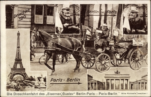 PC Berlin, Last cab ride to Paris, Gustav Hartmann