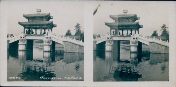 Stereo photo China, Summer palace