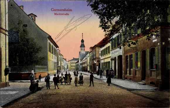 PC Germersheim am Rhein, lot in the market street