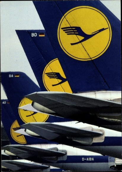 KP Niemiecki samolot pasażerski, Lufthansa, D AIBA, BA, BD