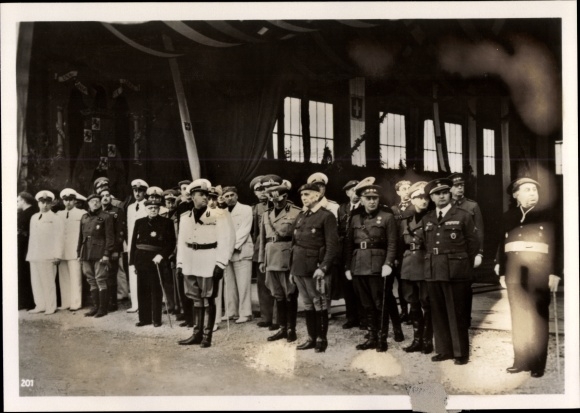 Photo H. Hoffmann, Italian Foreign Minister Count Ciano visits Spain