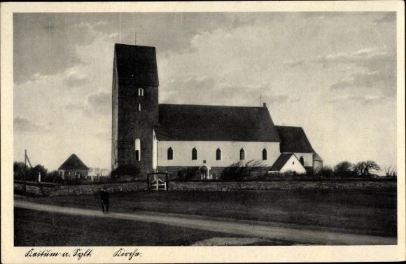 Ak Keitum op Sylt, kerk