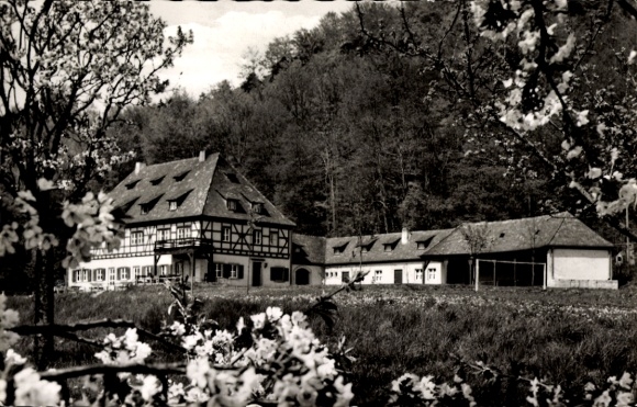Ak Hersbruck in Mittelfranken, Hans Böckler Gewerkschafts Jugendheim am Steinberg