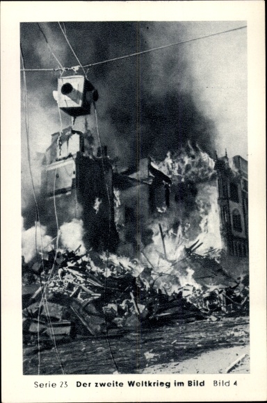 Collection picture The Second World War in the picture, Victorious advance in Russia, Kiev, war destruction