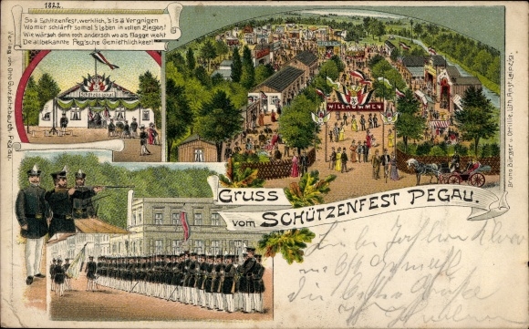PC Pegau in Saxony, Schützenfest, fairground