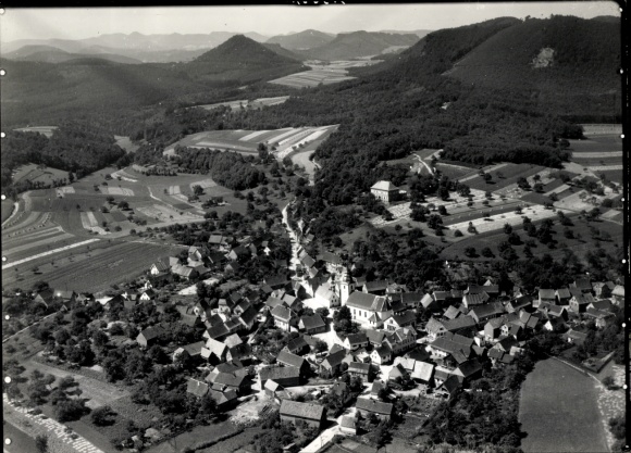 Photo Gossersweiler in the Palatinate, aerial photograph
