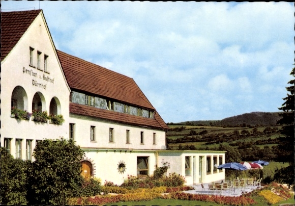 Postcard Rieneck in Spessart Lower Franconia, Guesthouse Gut Dürnhof