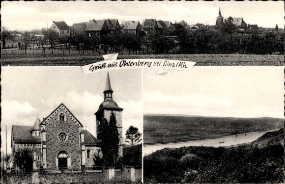 KP Kasbach Ohlenberg am Rhein, widok ogólny, kościół