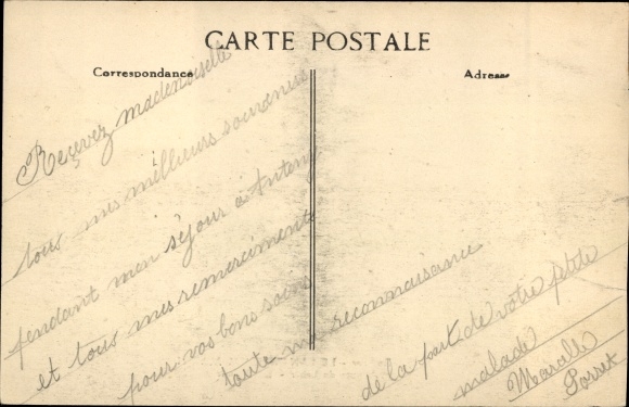 Postcard Roscoff Finistère, The Marine Sanatorium, Laber Annex, a Dormitory