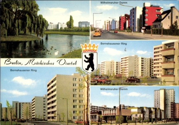 PC Berlin Reinickendorf, Märkisches Viertel, Bernshausener Ring, Wilhelmsruher Damm, coat of arms