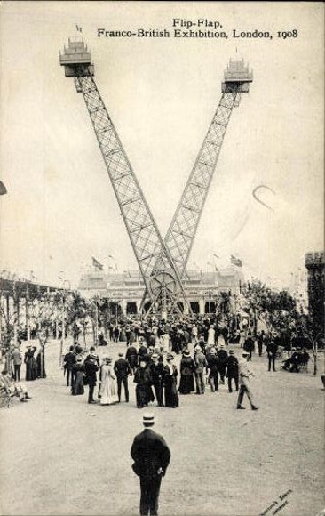 Set von 68 Ansichtskarten, London, Französisch - Britische Ausstellung 1908