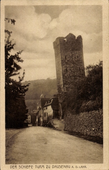 KP Dausenau an der Lahn, Krzywa Wieża