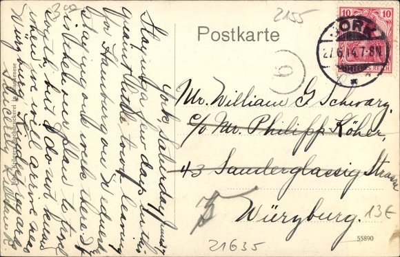 Postcard Jork in the district of Stade, street section with residential buildings, group of children