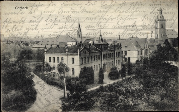 PC Korbach in Hesse, partial view