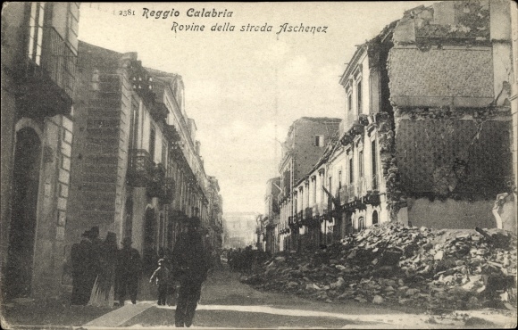 Ak Reggio Calabria, Rovine della strada Aschenez